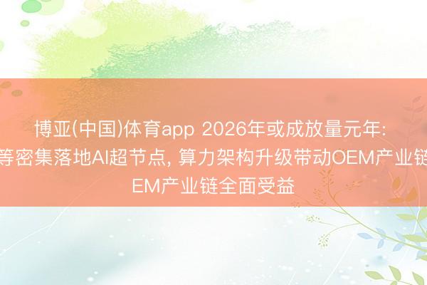 博亚(中国)体育app 2026年或成放量元年: 百度华为等密集落地AI超节点， 算力架构升级带动OEM产业链全面受益